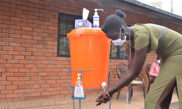 Dr. John Garang International School turned into Face-mask Production Centre