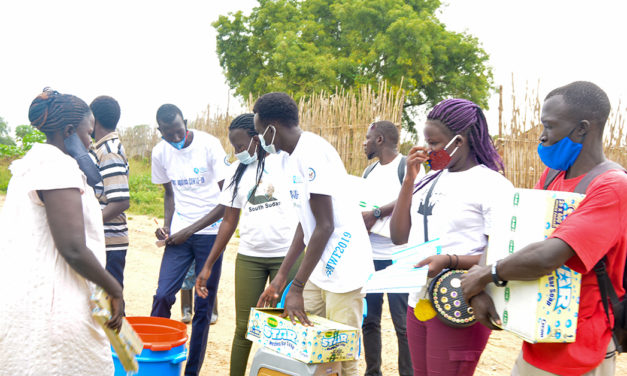 Lologo Residents Happy with Coronavirus Donations from The Mandela Washington Fellows