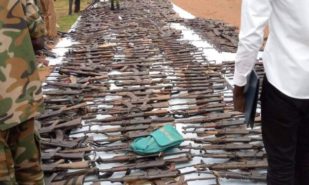 Voluntary disarmament: Only 1,500 arms collected due to public mistrust in gov’t